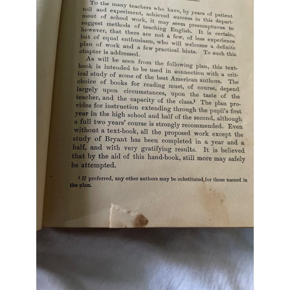 Lessons In English Lockwood 1895 Hardcover Book Language Composition Rhetoric Li - Picture 16 of 16